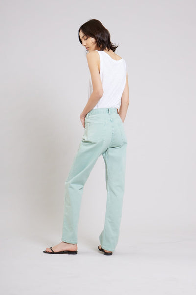 Mango - Jean tapered tiro alto Aimee