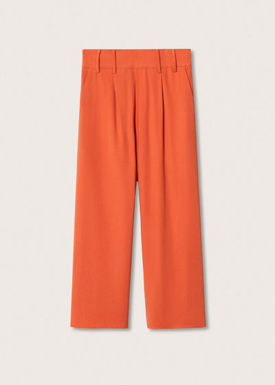 Mango - Pantalón culotte fluido