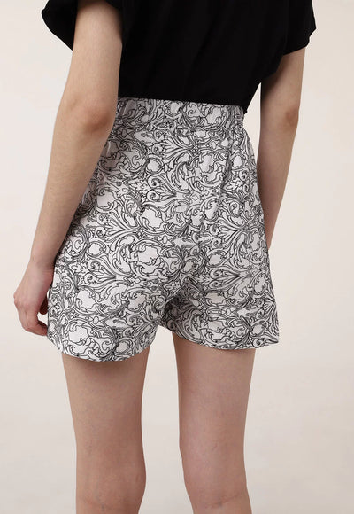 Mia Bakana - LancaPerfume - Short Sastrero Estampado