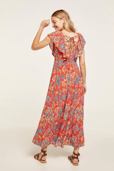 High Spirits by Springfield - Vestido Midi Estampado Fantasía