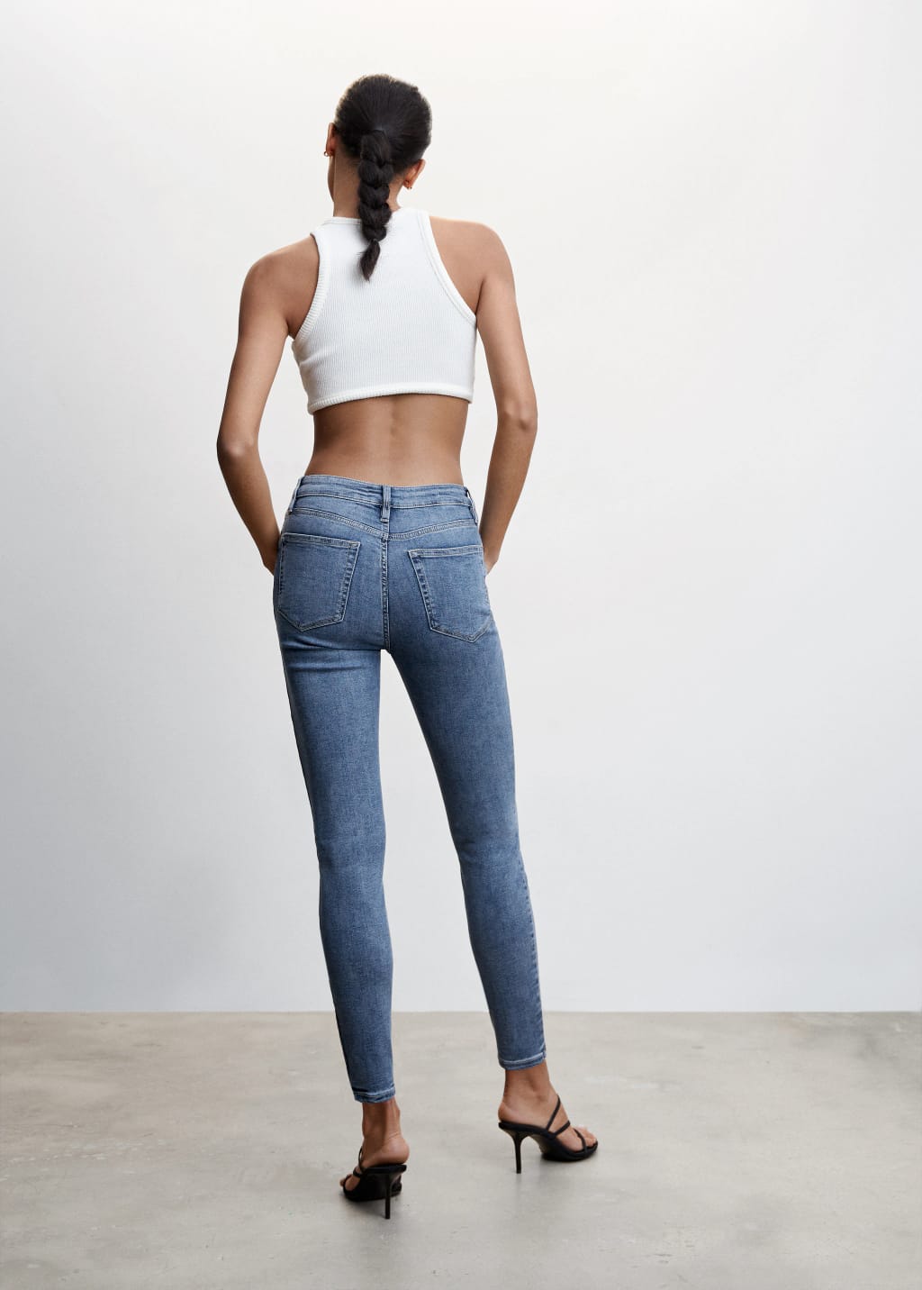 Mango - Jeans Anne High Waist