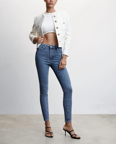 Mango - Jeans Anne High Waist