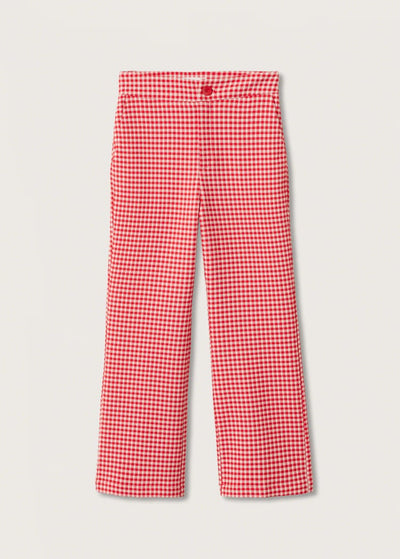 Mango - Pantalon Vichy