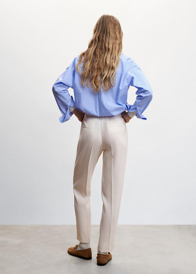 Mango - Pantalon fluido traje