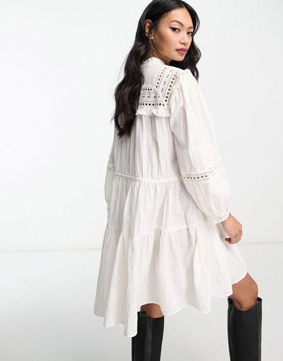 Mango - Vestido Horse Boho