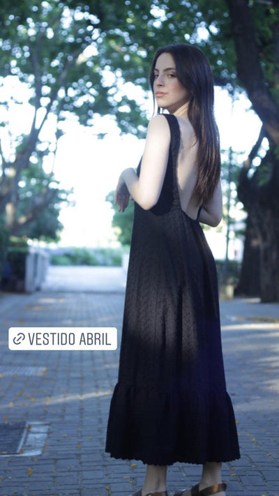 Historias en Lino - Vestido Abril