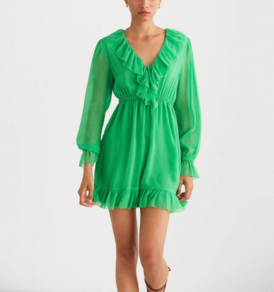 Mango - Vestido Green