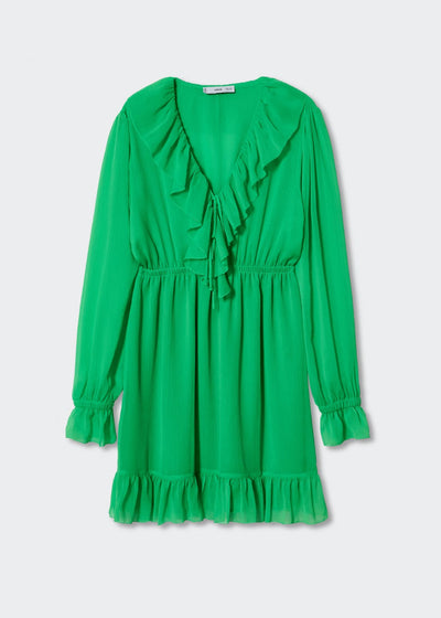 Mango - Vestido Green