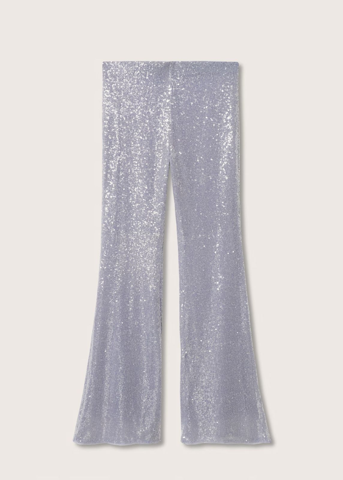 Mango - Pantalon apliques lentejuelas